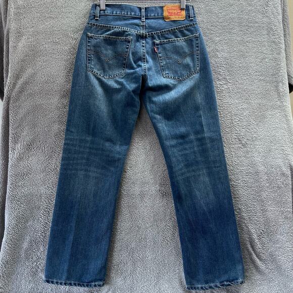 Levi’s jeans 505 boys size 16 regular 28x28 GREAT condition! No rips or stains - Picture 7 of 9